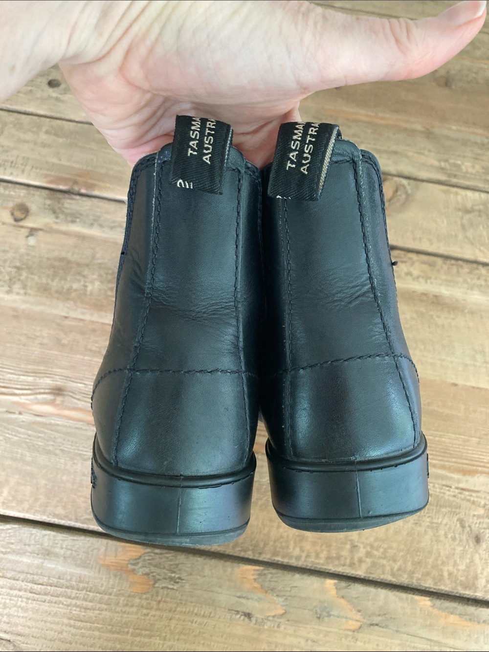 Blundstone Matte Black Chelsea Boots - size 9.5 - Picture 5 of 8